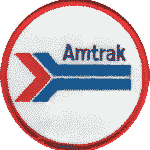 3in. RR Patch Amtrak