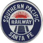 3in. RR Patch Southern Pacific