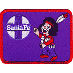 3in. RR Patch Santa Fe Chico