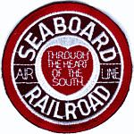 3in. RR Patch Seaboard Railroad Air Line
