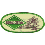 4in. RR Patch Illinois Central 4in. RR Patch Illinois Central