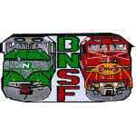 4in. RR Patch BNSF Merger 4in. RR Patch BNSF Merger