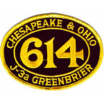 4in. RR Patch Chesapeake - Ohio