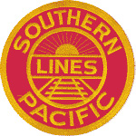 7in. RR Patch Southern Pacific 7in. RR Patch Southern Pacific