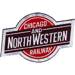 7in. RR Patch Chicago - North Western 7in. RR Patch Chicago - North Western