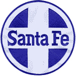 7in. RR Patch Santa Fe